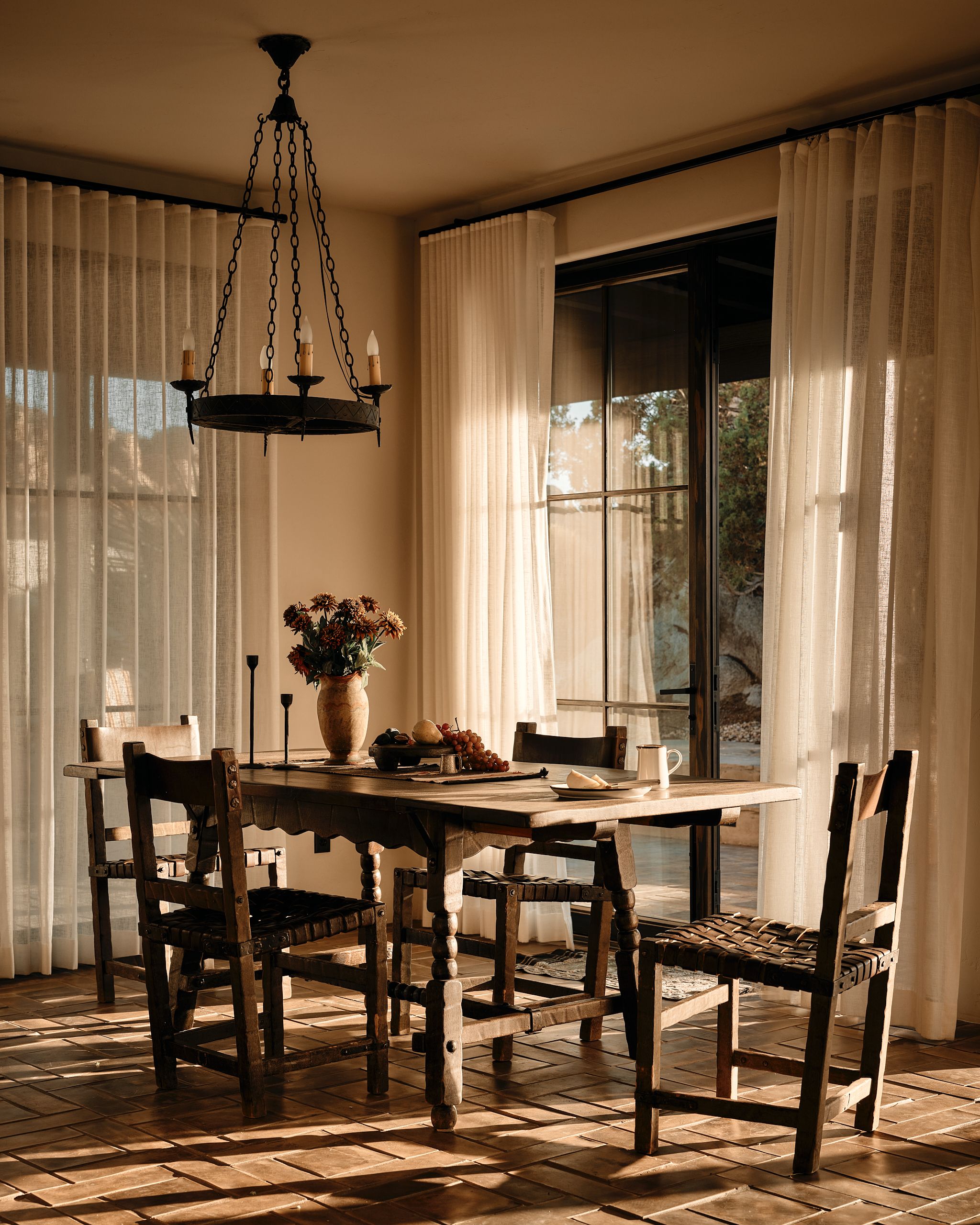Dining, open to the deck
